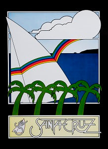 Sticker "Sail Santa Cruz"
