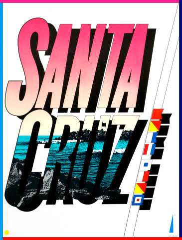 Sticker "Santa Cruz Boat Show/Nautical Flags"
